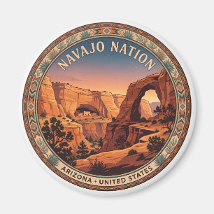 Navajo National Monument Shonto Arizona Reise Magnet