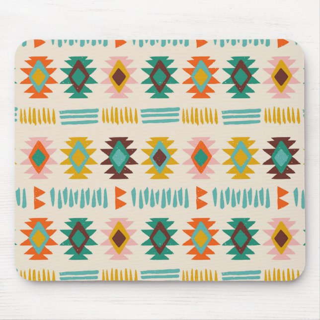 Navajo Native American Pattern Mousepad (Vorne)