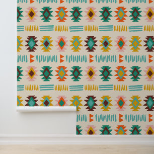 Navajo Native American Pattern Tapete