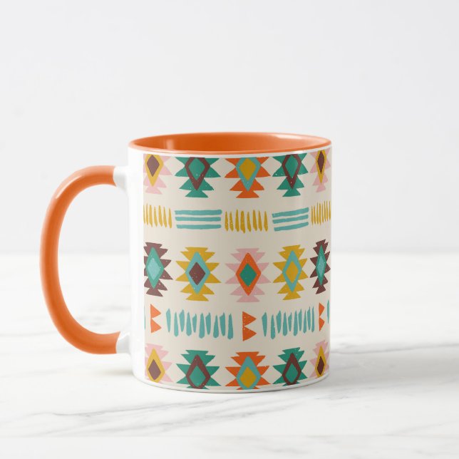 Navajo Native American Pattern Tasse (Links)