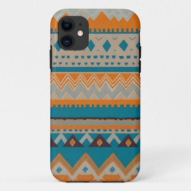 Navajo Native American Western Style Case-Mate iPhone Hülle (Rückseite)