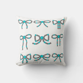 Navajo Pearl Bow Pillow Kissen