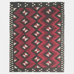 NAVAJO-SATTELDECKE NACHDRUCK AUS DEM JAHR 1920 FLEECEDECKE