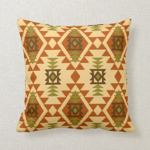 Navajo Stil ethnische Stämme geometrische nahtlos Kissen