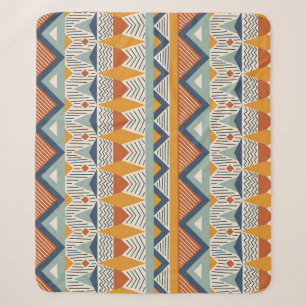 Navajo Style Nahtloses Muster Sherpadecke