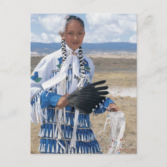 Navajo-Tänzer Postkarte (Vorderseite)
