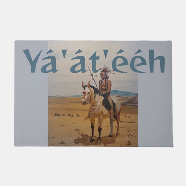 Navajo, von Gary Poling Fußmatte (Vorderseite)