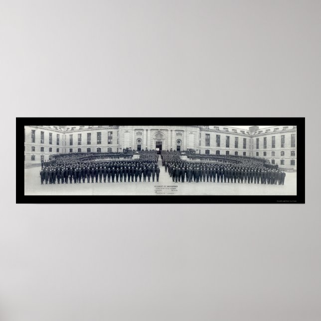 Naval Academy Midship Foto 1922 Poster (Vorne)