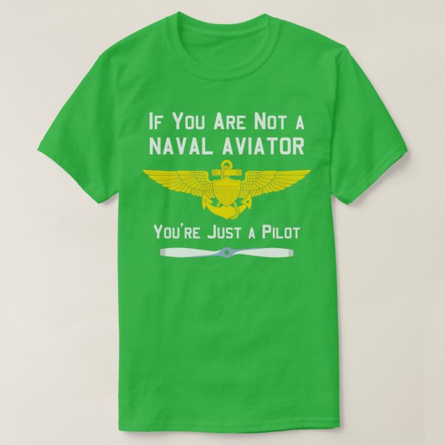 Naval Aviator  T-Shirt (Design vorne)