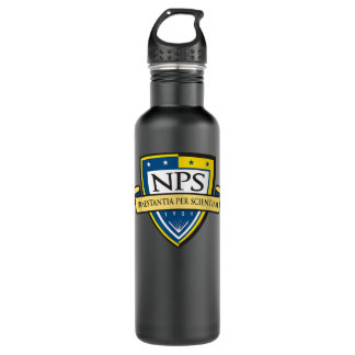 Naval Postgraduate School NPS Navy School Veteran Edelstahlflasche