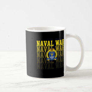 Naval War College Retro Vintage Sport Für Männer F Kaffeetasse