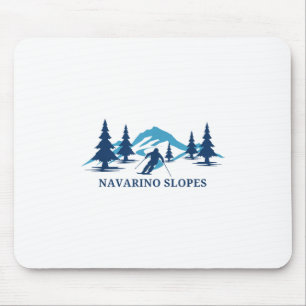 Navarino Pisten Wisconsin Skigebiet Skifahren Mousepad