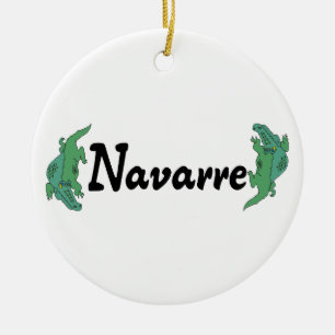 Navarra Florida Keramik Ornament