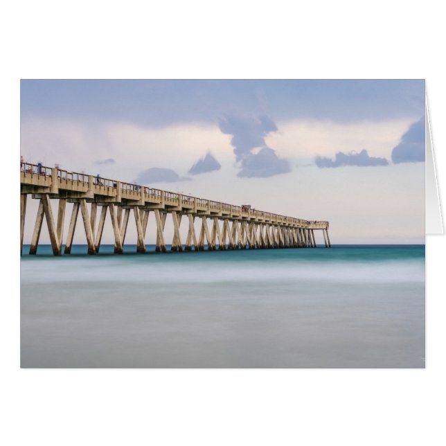 Navarre Beach Angelrutenkarte (Vorderseite (Horizontal))