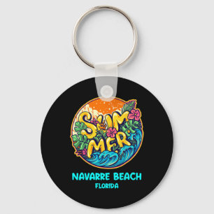 Navarre Beach Florida Sommerurlaub Souvenir Hol Schlüsselanhänger