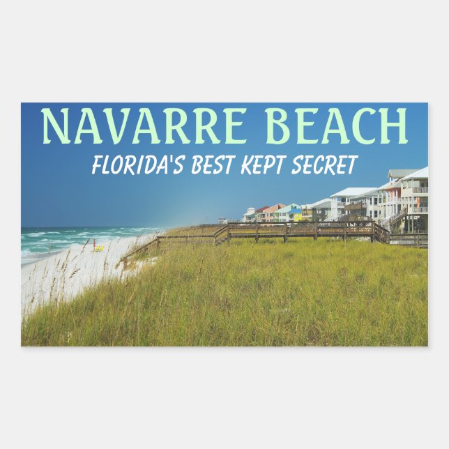 Navarre Beach Florida Stickers (Vorderseite)