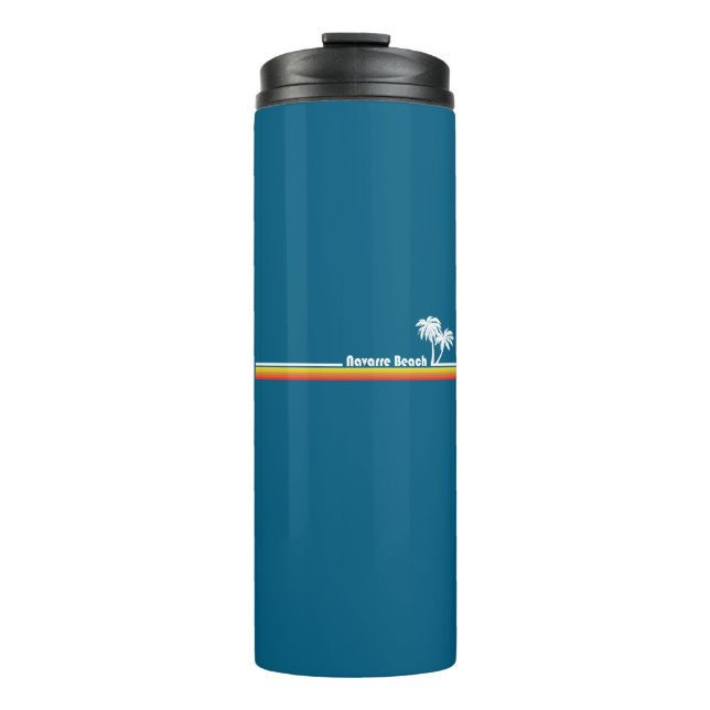 Navarre Beach Florida Thermosbecher (Vorderseite)