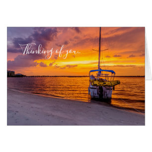 Navarre Florida Feuer Sonnenuntergang Denken Sie a