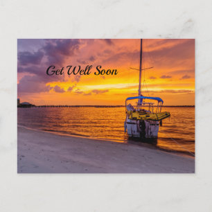 Navarre Florida Feuer Sonnenuntergang Gute Besseru Postkarte