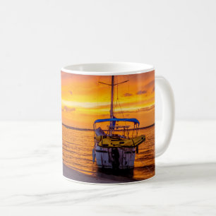 Navarre Florida Fire Sunset Kaffeetasse
