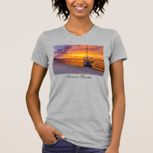 Navarre Florida Fire Sunset T - Shirt