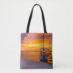 Navarre Florida Fire Sunset Tasche