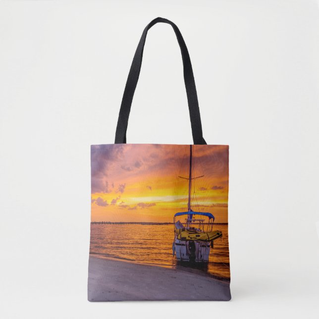 Navarre Florida Fire Sunset Tasche (Vorderseite)
