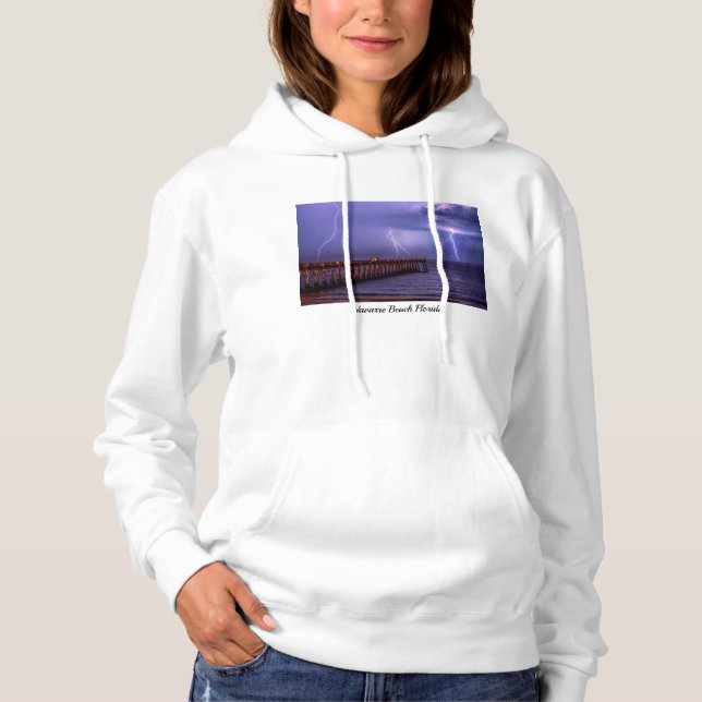 Navarre Florida Lightning Storm Hoodie (Vorderseite)