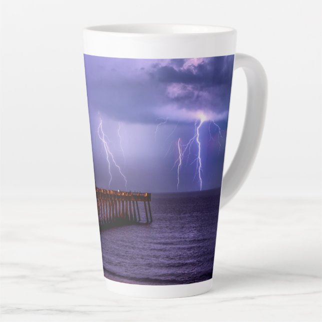 Navarre Florida Lightning Storm Milchtasse (Rechte Ecke)