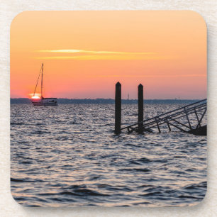 Navarre Florida Santa Rosa Sunrise Getränkeuntersetzer