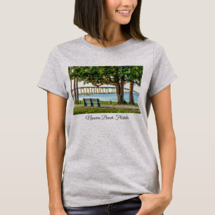 Navarre Park Bench and Bridge T - Shirt