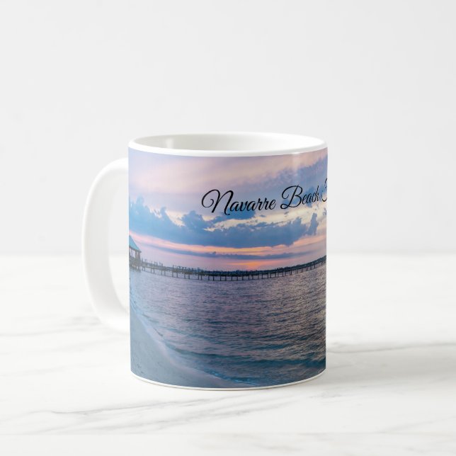 Navarre Père Noël Rosa Sunset Classic Mug (Devant gauche)