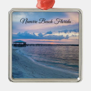 Navarre Santa Rosa Sunset Square Ornament
