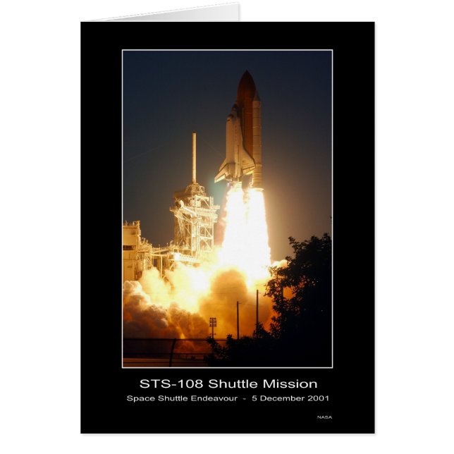 Navette spatiale Endeavor Lift off S... - Customis (Devant)