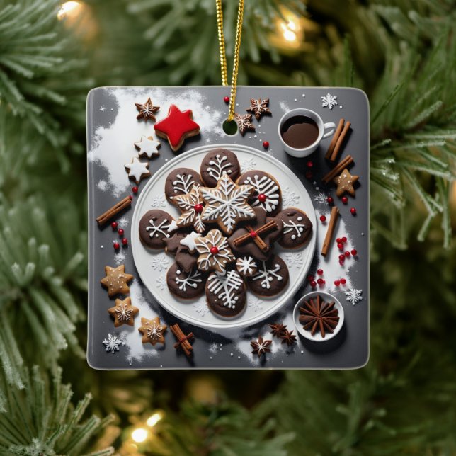 Navidad 1 - 001 keramikornament (Baum)