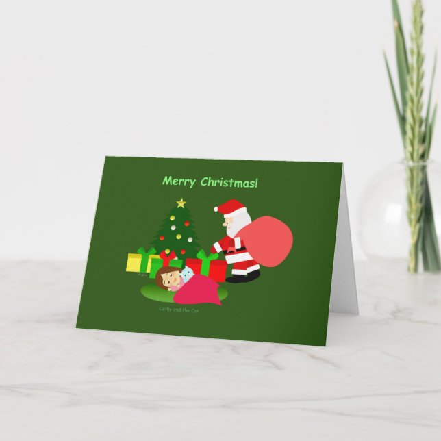 Navidad 2 feiertagskarte (Vorderseite)