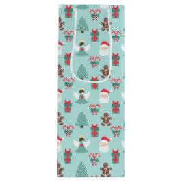 Navidad Angel Geschenktüte Für Weinflaschen