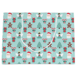 Navidad Angel Große Geschenktüte