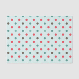 Navidad Angel Polka Dots Seidenpapier
