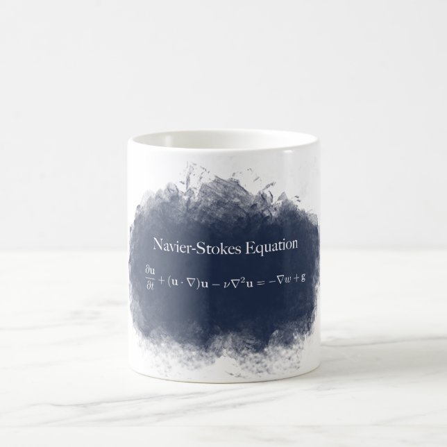 Navier charge la tasse de maths et de la Science (Centre)