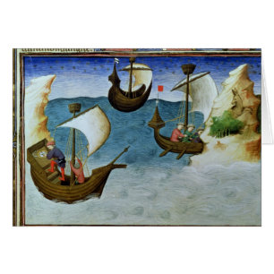 Navigateurs à l'aide d'un astrolabe