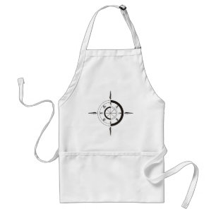 Navigations-/Segelngeschenk: Schiffs- u. Schürze