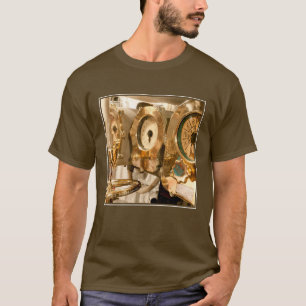 Navigationsmessgeräte und Instrumente auf T-Shirt