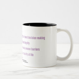 Navigator-Bürgschafts-Tasse Zweifarbige Tasse