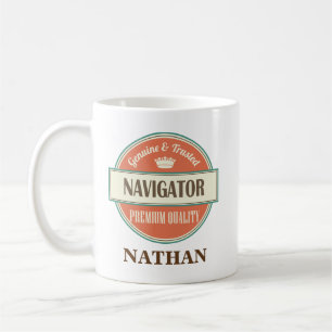 Navigator-personalisiertes Büro-Tassen-Geschenk Kaffeetasse