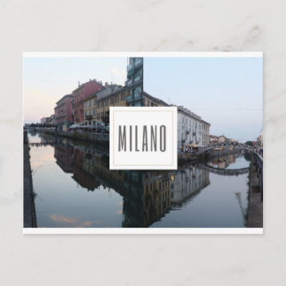 Navigli, Milán Postkarte