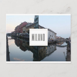 Navigli, Milán Postkarte