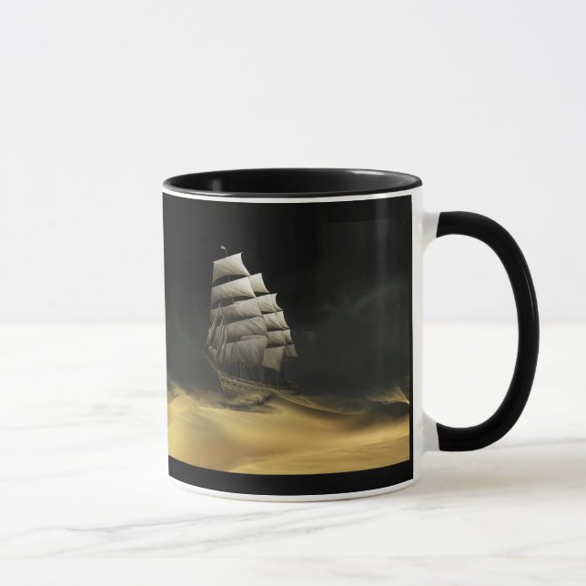 Naviguant le désert - tasse (Droite)