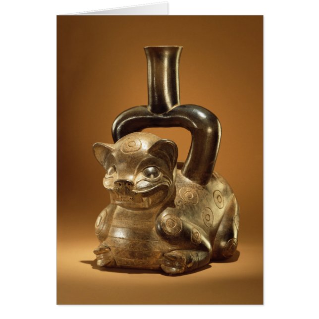 Navire avec le puma, culture de Chavin, c.90 AVANT (Devant)