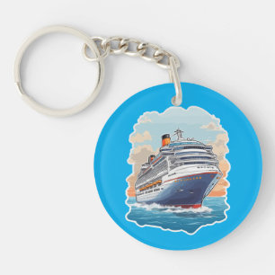 Navire de croisière coloré